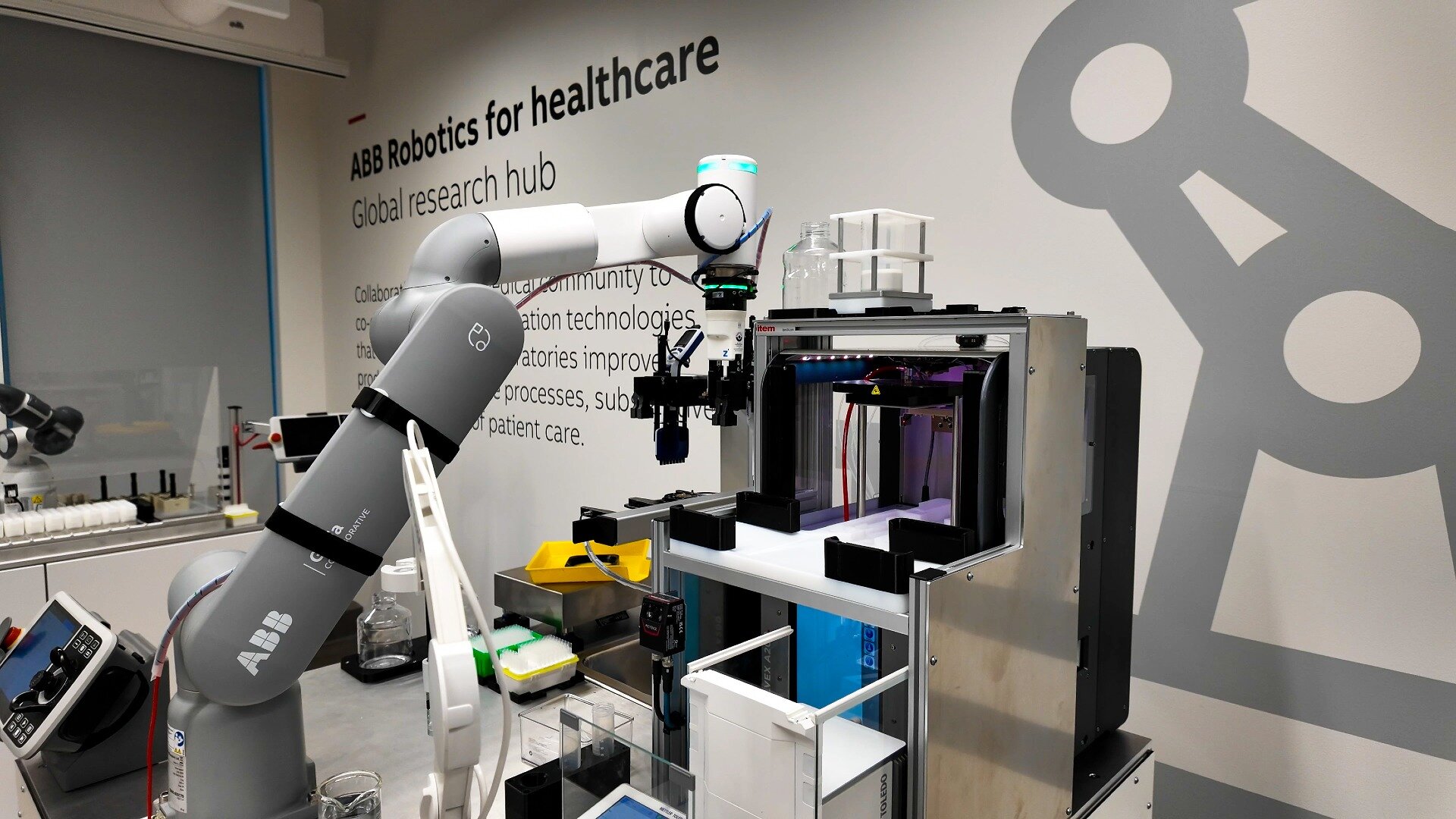 Robotergestützter Labortechnologie
