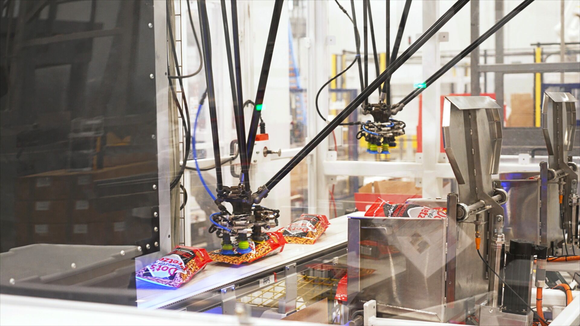 Flexible packaging lines for snacks