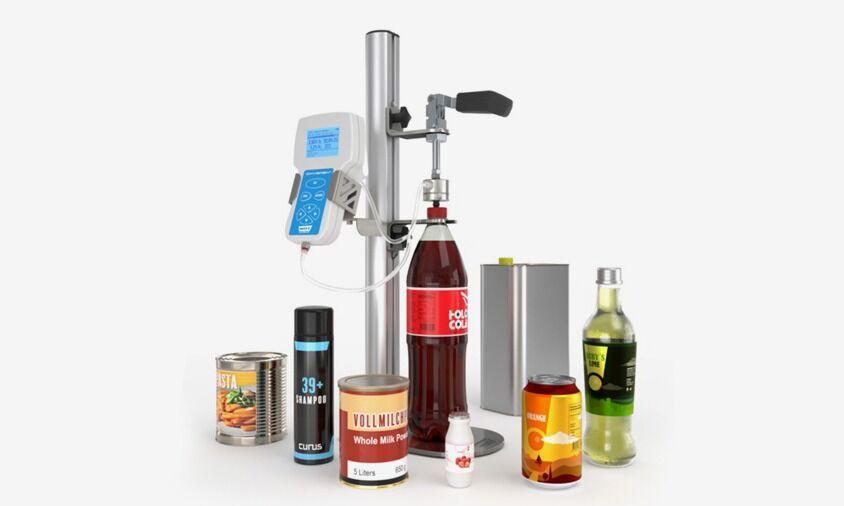 Kopfraumanalyse für Dosen und Flaschen