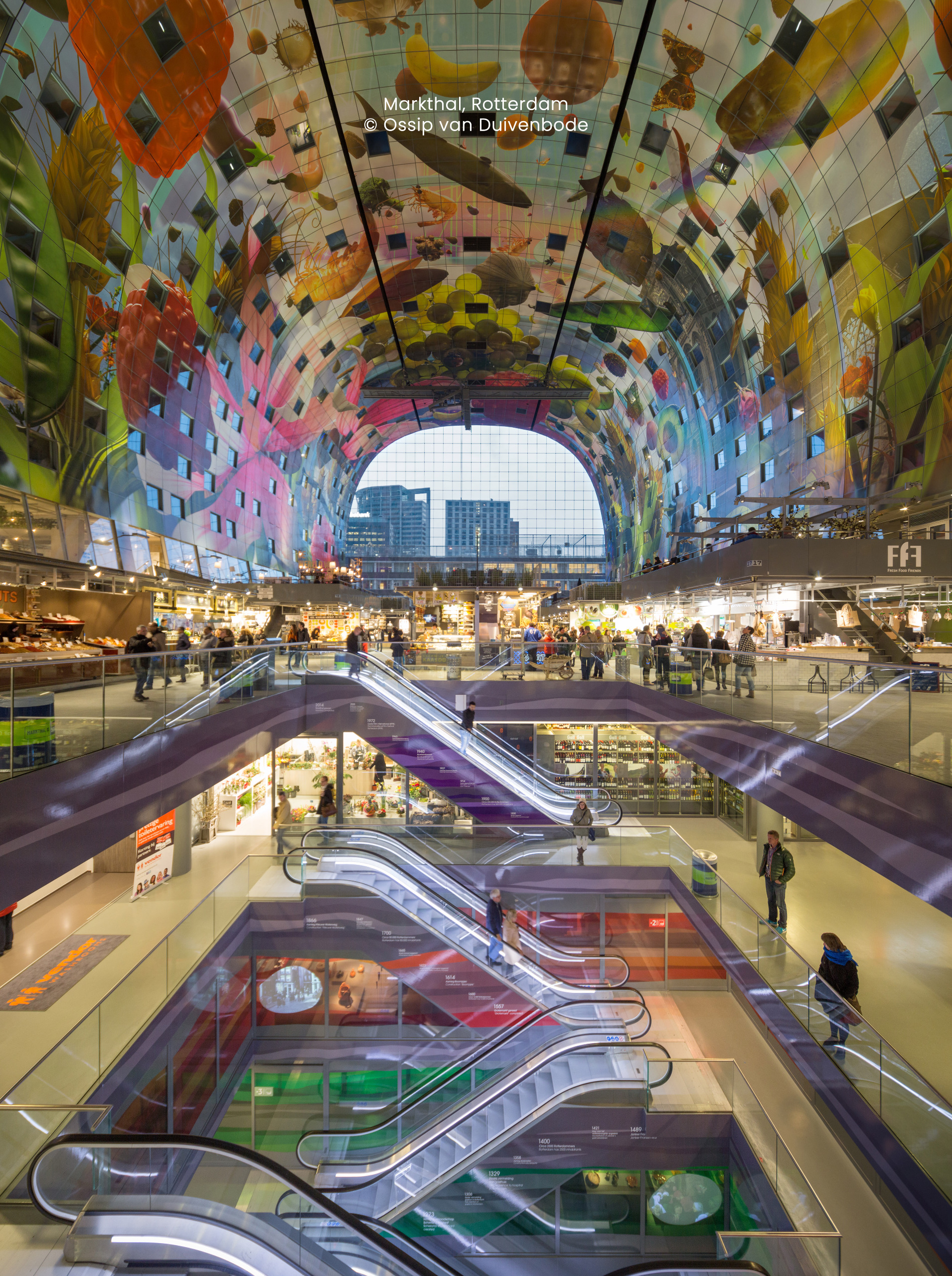 Markthal, Rotterdam, © Ossip van Duivenbode